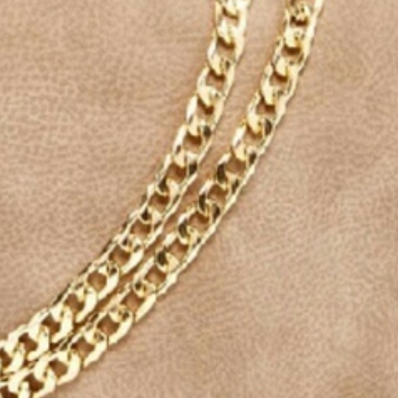 Maisie Bucket Crossbody Drawstring Purse; Taupe - Picture 5 of 7